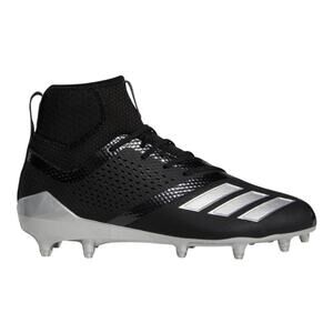 New Adidas Adizero 5 Star 7.0 Mid TD Team Football‎ Cleats Black White Size 9.5
